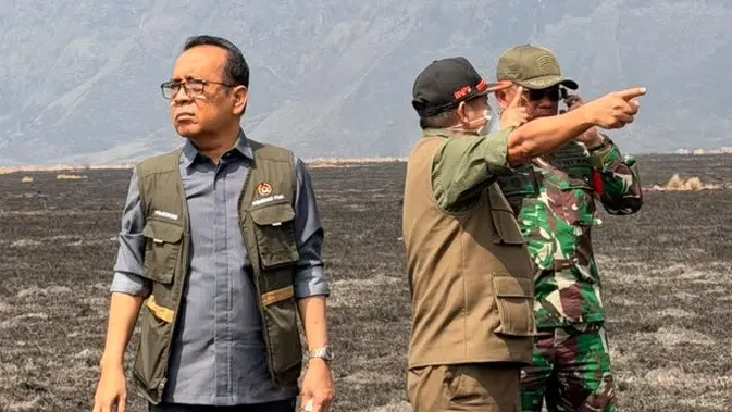 Menko PMK Pratikno Rakor Darurat Kebakaran Bromo