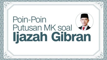 BREAKING: MK Putuskan Keabsahan Ijazah Gibran, Ini Poin Lengkapnya