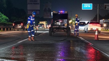 Perbaikan Tiga Ruas Tol di Malam Hari, Pengguna Diminta Patuh