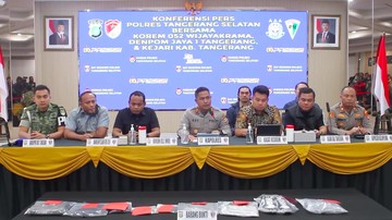 Tujuh Tersangka Pengeroyok Prajurit TNI di Tangerang Dibekuk