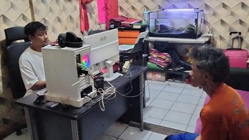 BREAKING: Maling Motor di Bogor Kepergok, Nyaru di Kali Saat Dikejar Warga