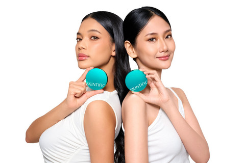 Skintific Luncurkan Cushion Hijau: Semi-Matte, SPF 50, Tahan Lama