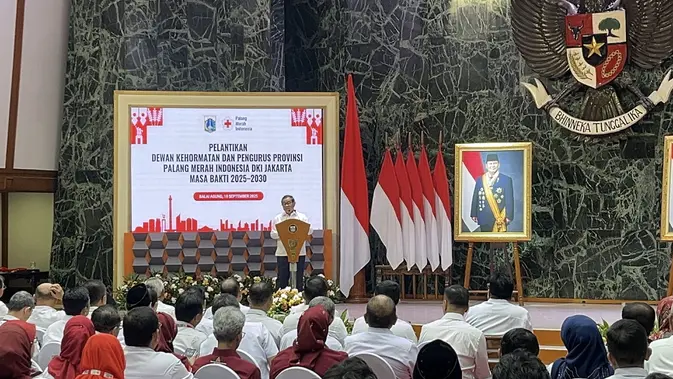 BREAKING: Gubernur Pramono Anung Hadiri Pelantikan Pengurus PMI DKI Jakarta