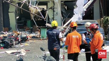 BREAKING: Ledakan Ruko di Pakuwon City Surabaya, 5 Pekerja Alami Luka Bakar