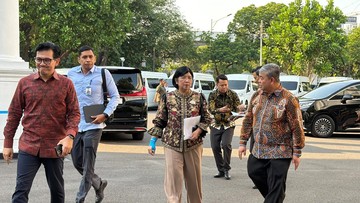 Pj Gubernur BI Temui Presiden Prabowo, Djiwandono Ikut