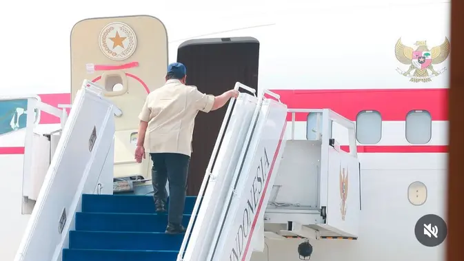 Presiden Prabowo Terbang ke Kalimantan, Sabtu Pagi