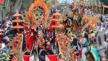 Banyuwangi Ethno Carnival ke-14 Pukau Ribuan Penonton