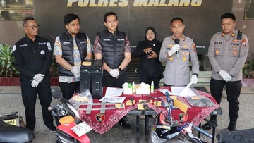 Polres Malang Bekuk Komplotan Pencuri Baterai Tower, Rugi Rp432 Juta