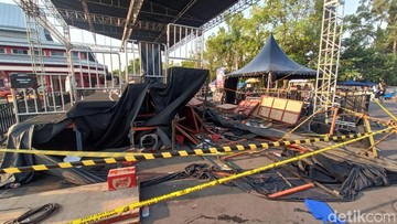 Tribun VIP Kejurnas Drift Banyumas Ambruk, 10 Saksi Diperiksa Polisi