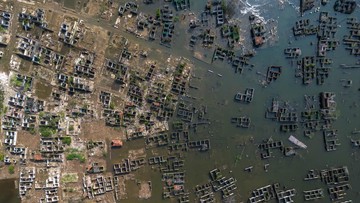 Kampung Hilang di Bendungan Karian Muncul Perdana Sejak 2023