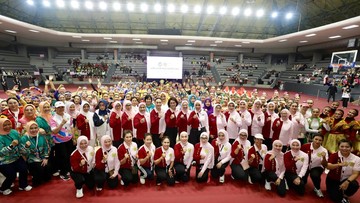 TP PKK Ajak Keluarga Indonesia Jadikan Olahraga Kebiasaan Harian