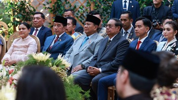 Presiden Prabowo dan Dua Mantan Presiden Hadiri Nikahan Putra Boy Thohir