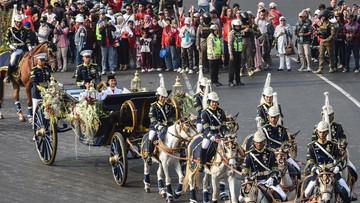 BREAKING: Kirab Bendera Pusaka Resmi Buka HUT ke-81 RI di Jakarta