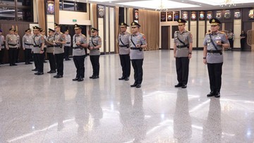 BREAKING: Kapolri Pimpin Sertijab, Komjen Asep Edi Jabat Irwasum