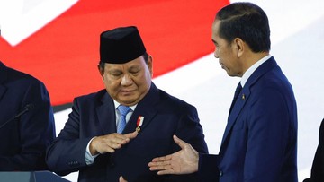 Jokowi Bocorkan Isi Pertemuan dengan Prabowo di Kertanegara