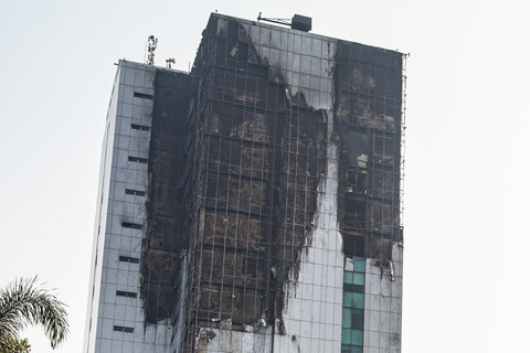 Gedung Bapenda DKI Terbakar Lagi, Ruang Arsip Lantai 11 Dilalap Api