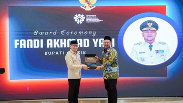 Penghargaan Nasional untuk Model Perlindungan Anak PMI Gresik
