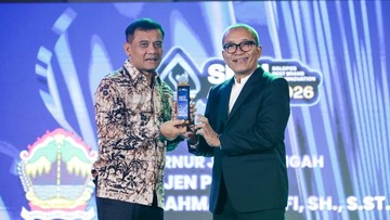 Ahmad Luthfi Dinobatkan Pemimpin Daerah Berdampak di SBBI 2026