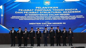 BREAKING: Tito Lantik Pejabat Kemendagri, Tekankan Loyalitas dan Integritas