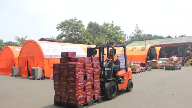 Pos Logistik Nasional Siaga Penuh Salurkan Bantuan untuk Korban Bencana NTT