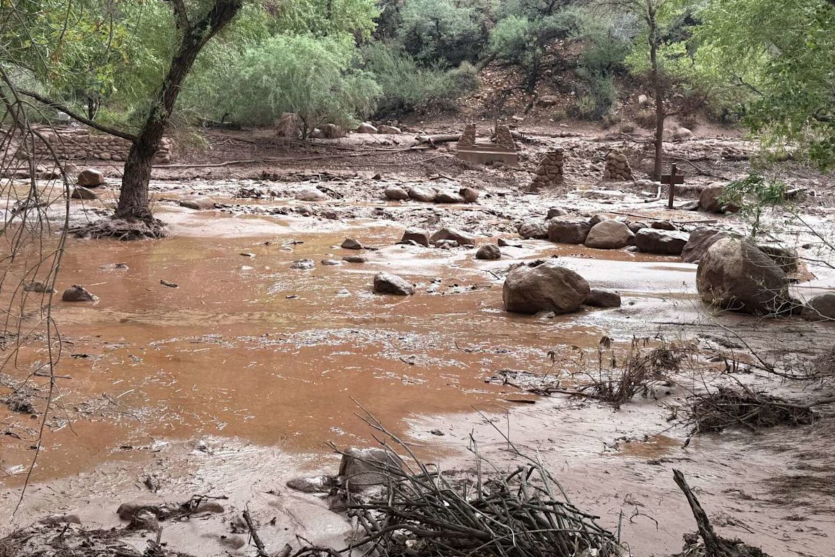 **Title: Mass Evacuation as Over 20 Remain Unaccounted for Following Devastating Grand Canyon Flood**