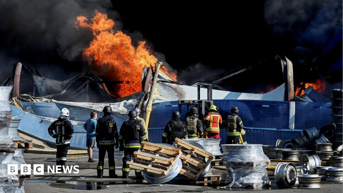 ### At Least 37 Dead in Kyiv as Russian Drone Strike Hits Weapons Depot