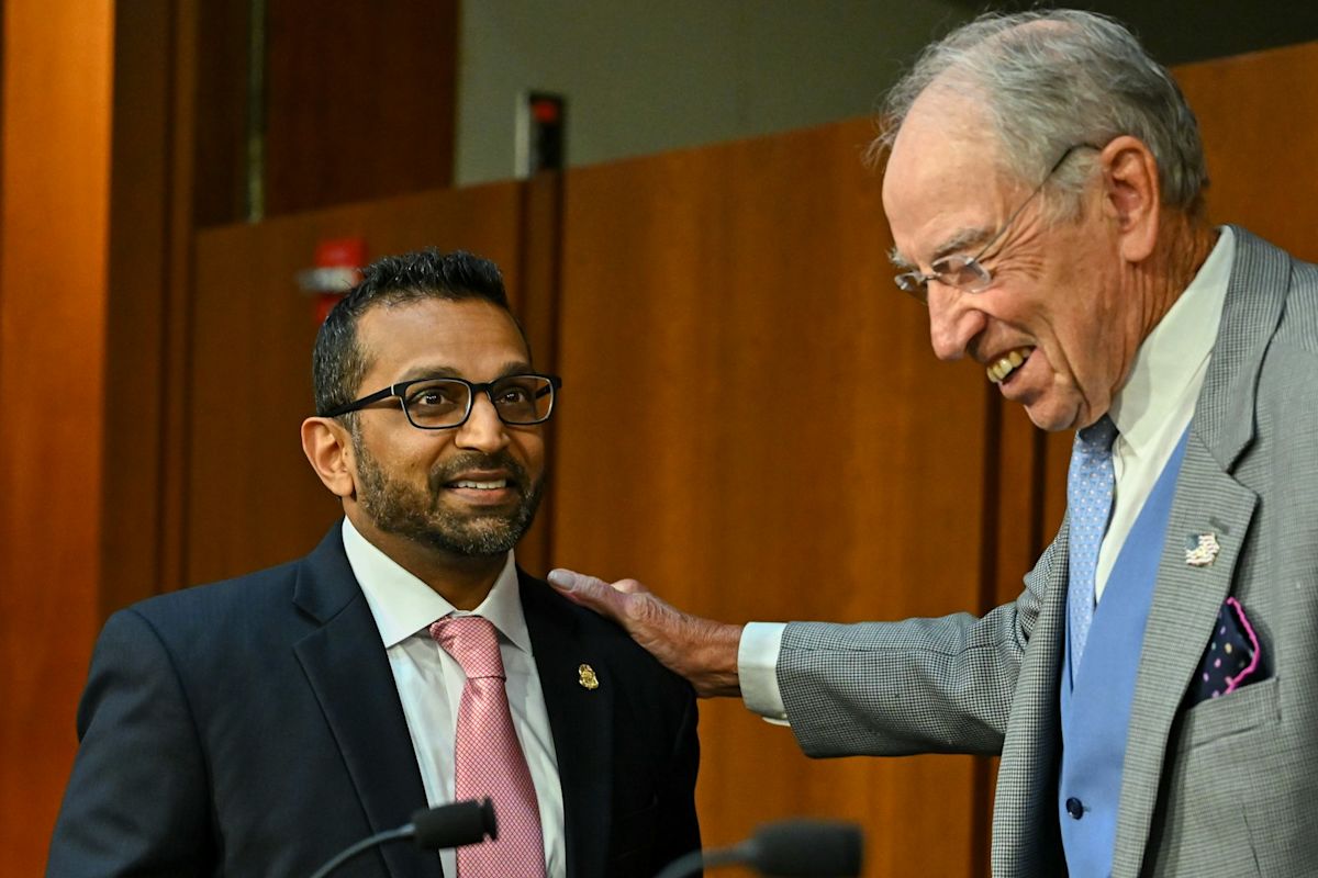 Tempers Flare in Senate Judiciary Committee as Grassley Clashes With Booker Over FBI Director Kash Patel