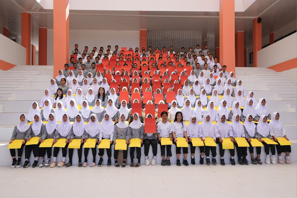 Verifikasi Aksi Paper Mob Siswa Sekolah Rakyat Sulsel untuk Mensos