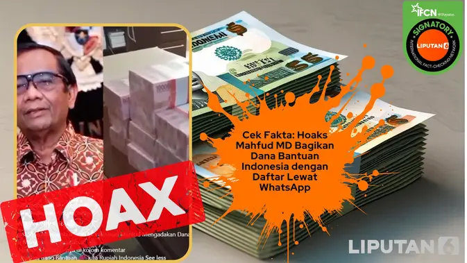 Verifikasi Video Mahfud Md Bagikan Bantuan: Hoax atau Fakta?