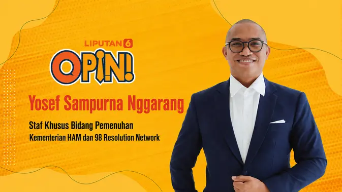 Yosef Sampurna Nggarang Mengawal Pemenuhan HAM Bersama Jaringan Resolusi 98