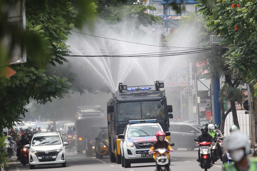 Menakar Efektivitas Water Cannon dari Demonstrasi hingga Pemadaman Kebakaran