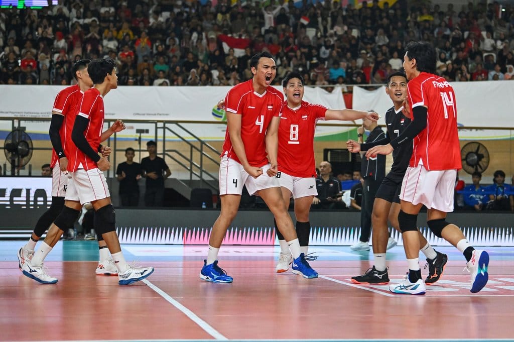 Indonesia Tantang Vietnam di Semifinal SEA V-Cup 2026 Putra Hari Ini