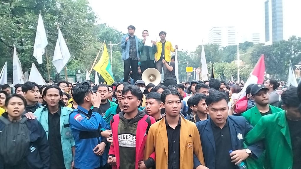 Verifikasi Aksi Mahasiswa di Bundaran HI dan Dampak Lalu Lintas