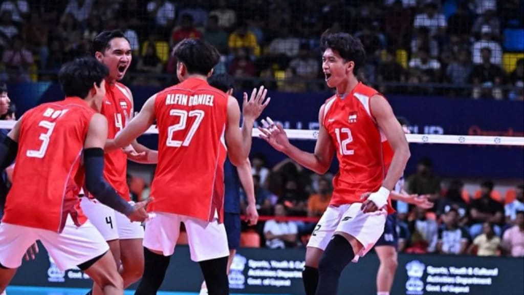 Indonesia Menang Telak 3-1 atas Filipina di SEA V-Cup 2026