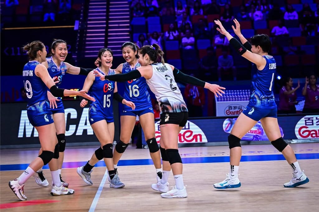 Thailand dan Jepang Amankan Tiket Semifinal AVC Continental 2026