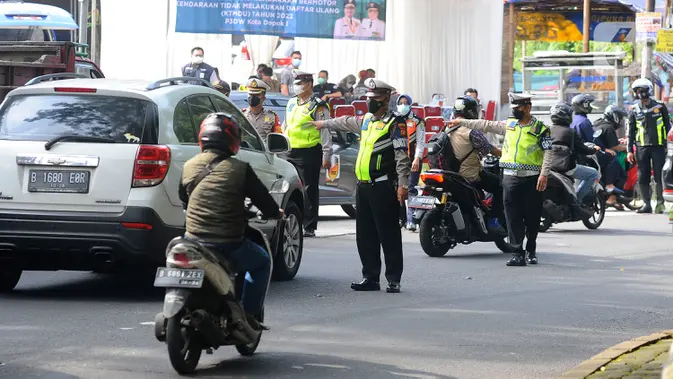 Ratusan Kendaraan Tak Pajak Kena Razia di Depok
