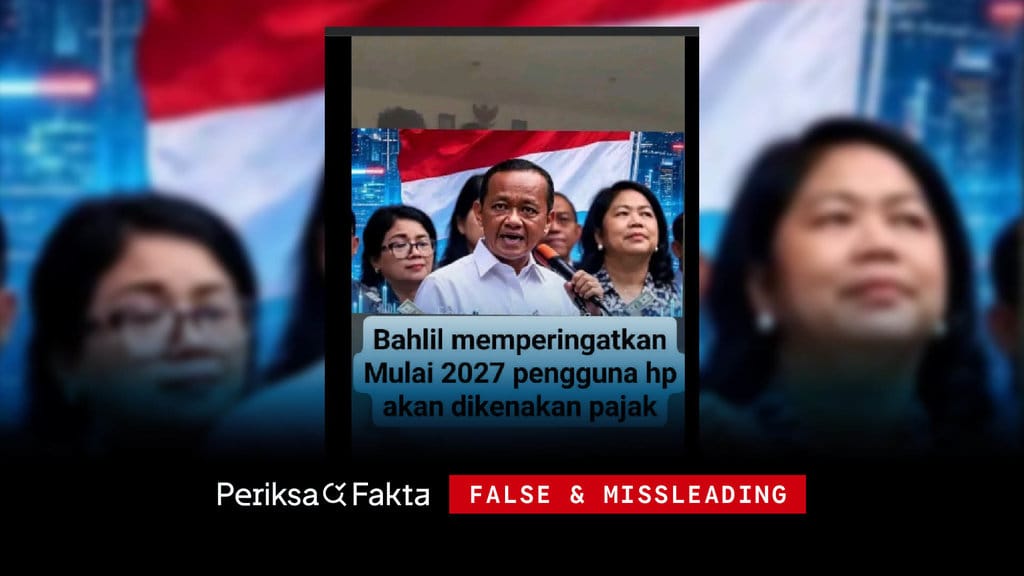 Tidak Ada Pajak Khusus Pengguna HP Mulai 2027, Klaim Viral Dibantah