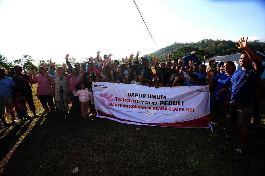 Verifikasi Bantuan Rp1,3 Miliar TelkomGroup untuk Korban Gempa NTT