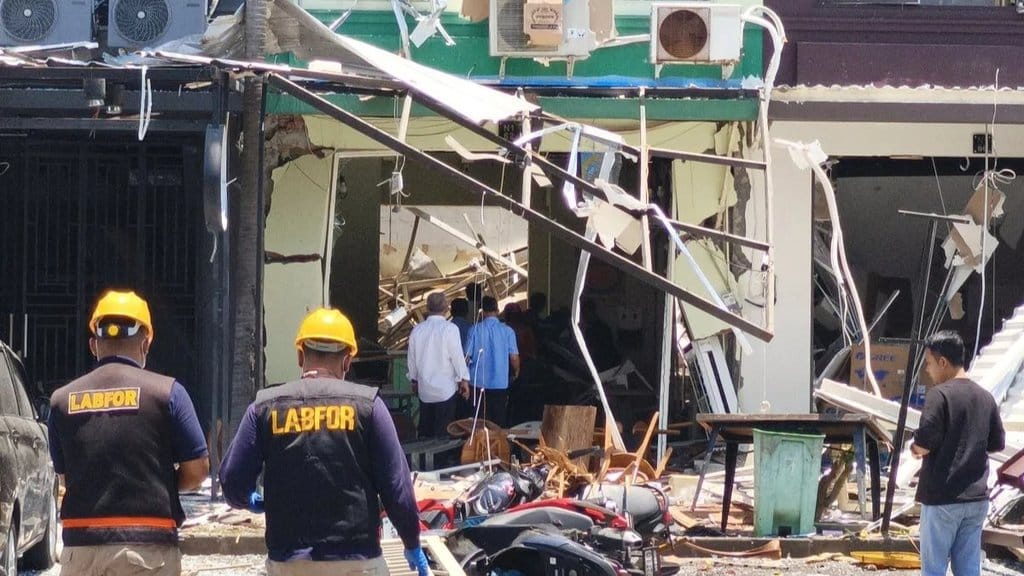 Ledakan di Ruko Pakuwon Surabaya Rusakkan 42 Bangunan, 5 Orang Luka