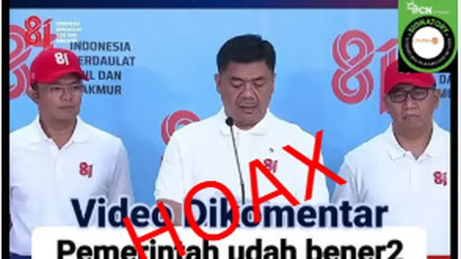 Cek Fakta: Klaim Tiket Upacara 17 Agustus di Istana Dijadikan Bisnis