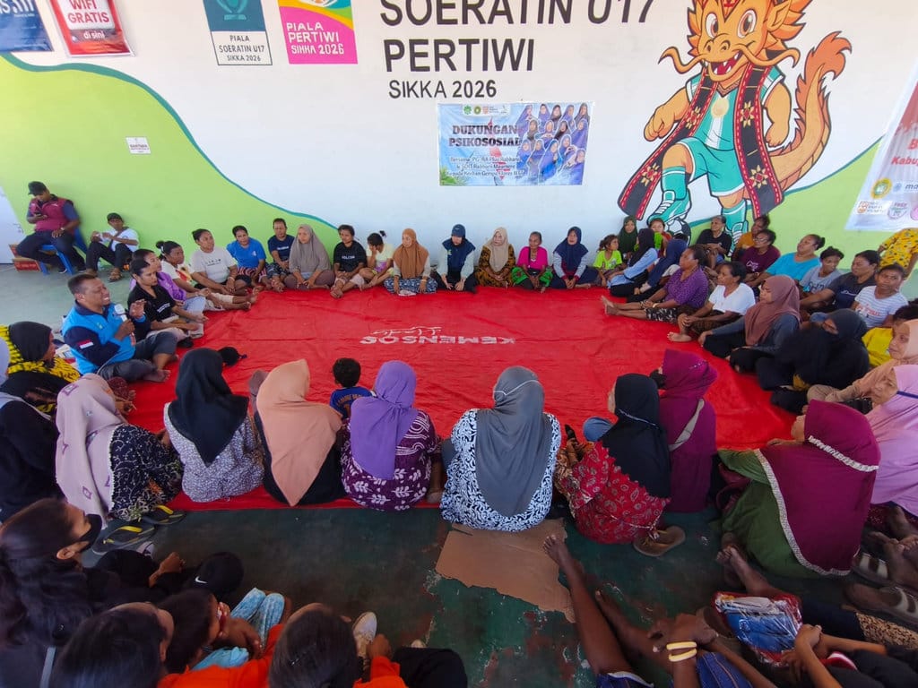 Kemensos Pulihkan Trauma Penyintas Gempa Sikka via Layanan Psikososial