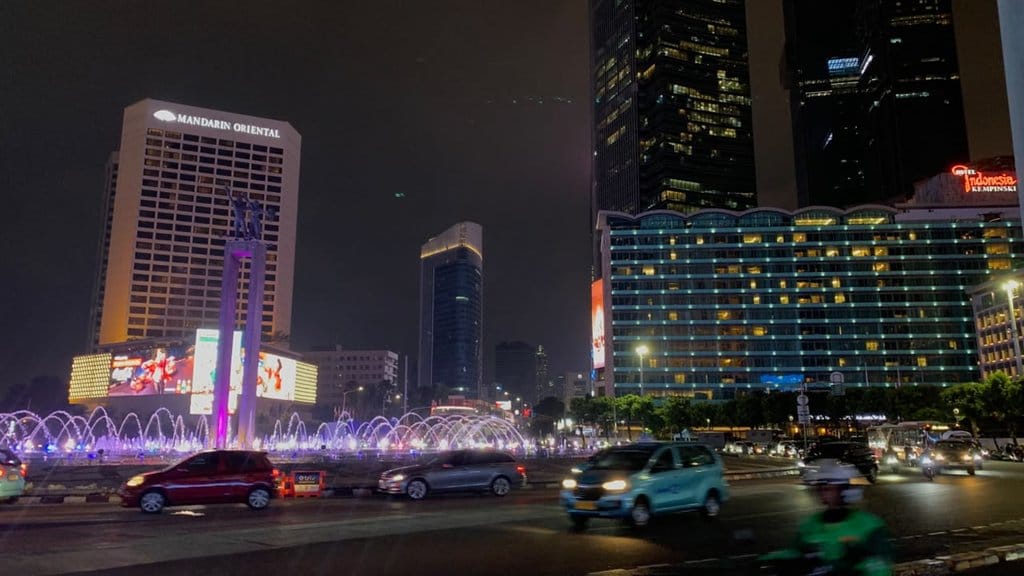 Aksi Mahasiswa di Sudirman-Thamrin Berakhir Damai, Lalu Lintas Pulih