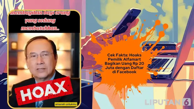 Verifikasi Klaim Pembagian Uang Puluhan Juta oleh Pemilik Alfamart