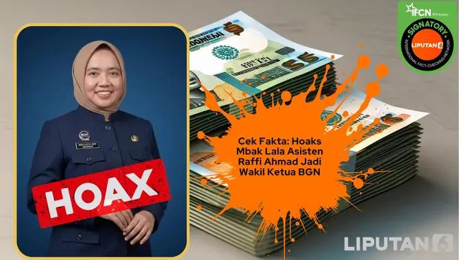 Cek Fakta: Klaim Mbak Lala Menjabat Wakil Ketua BGN
