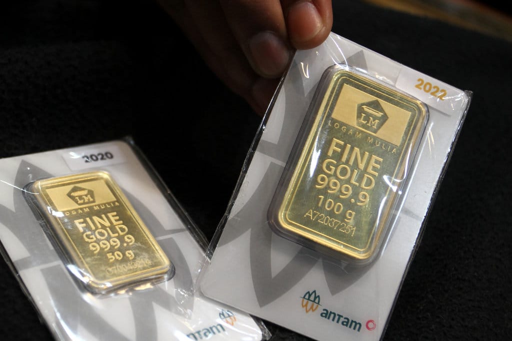 Harga Emas Antam Kembali Catat Penguatan Signifikan