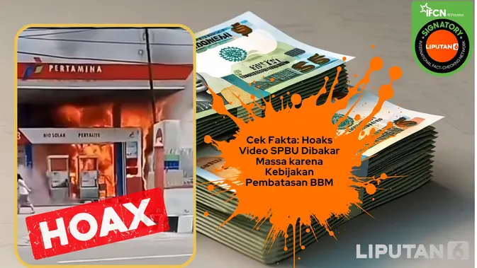 Forensik Video Pembakaran SPBU Terkait Penolakan Pembatasan BBM