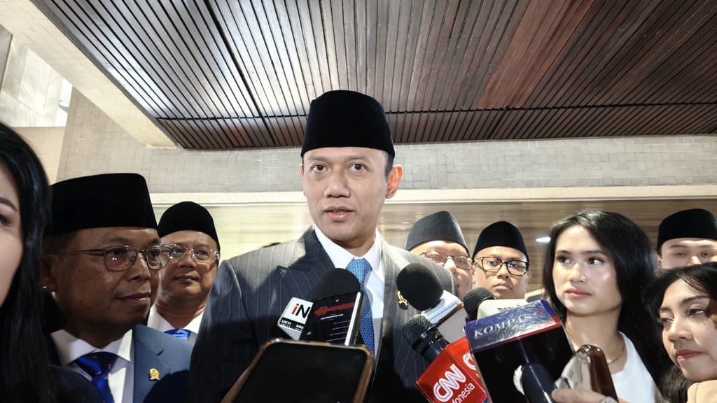 AHY Sampaikan Pesan SBY yang Absen di Sidang Tahunan MPR