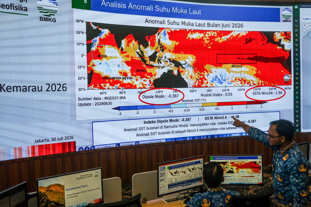 BMKG: Juli 2026 Terkering Sejak 1991, El Nino Menguat