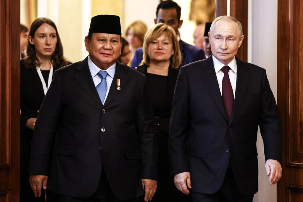Putin Umumkan Rencana Pertemuan dengan Prabowo di Vladivostok September Mendatang