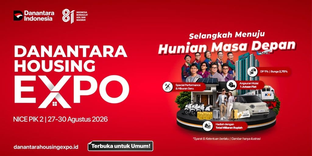 Danantara Gelar Housing Expo 2026, Tawarkan 130 Ribu Rumah Cicilan Ringan
